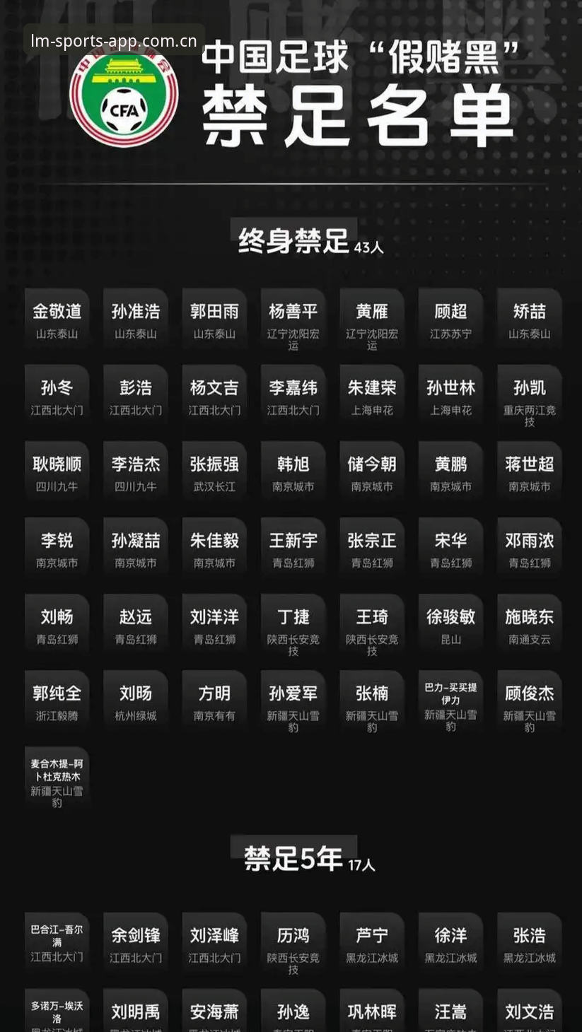 解读足协重拳出击的3大关键点——从17人终身禁足看中国足球的规则红线